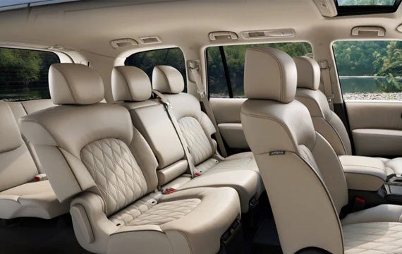 2023 Nissan Armada showing 8 seats | Nissan of Gilroy in Gilroy CA