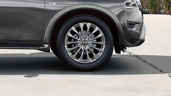 2023 Nissan Armada wheel and tire | Nissan of Gilroy in Gilroy CA