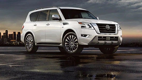 2023 Nissan Armada new 22-inch 14-spoke aluminum-alloy wheels. | Nissan of Gilroy in Gilroy CA