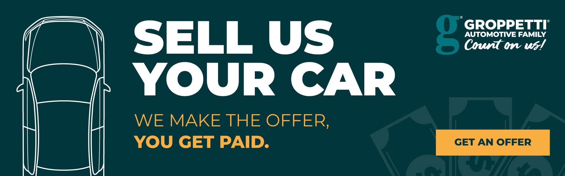 Sell Us Your Car – We make the offer, you get paid.